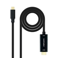 Nanocable Conversor USB-C a HDMI 1.4 4K@30HZ 1.8 m