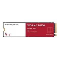 WD Red SN700 NAS WDS400T1R0C SSD 4TB NVMe Gen3
